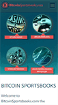 Mobile Screenshot of bitcoinsportsbooks.com